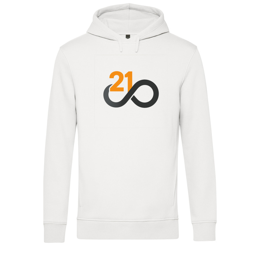 Biela Mikina 21 Infinity