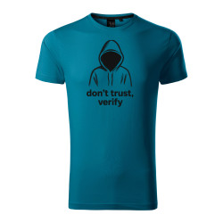Blue T- Shirt Dont trust, verify