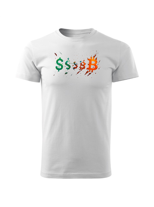 Weißes T-Shirt  The Evolution of Money