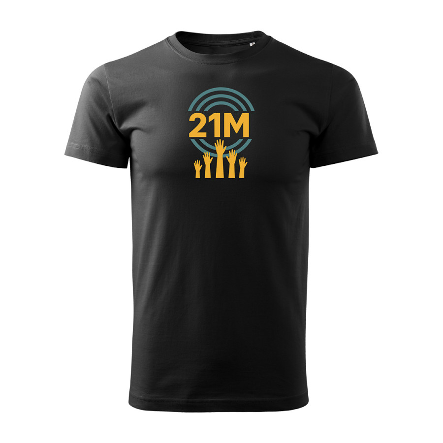 Schwarzes T-Shirt  21M