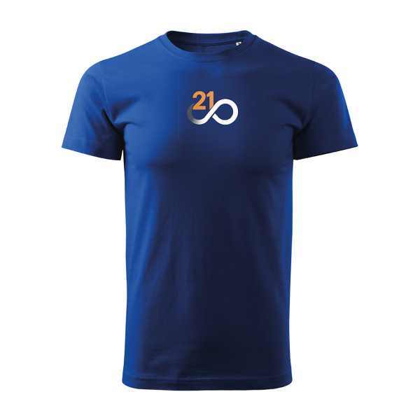 Blaues T-Shirt 21 Infinity