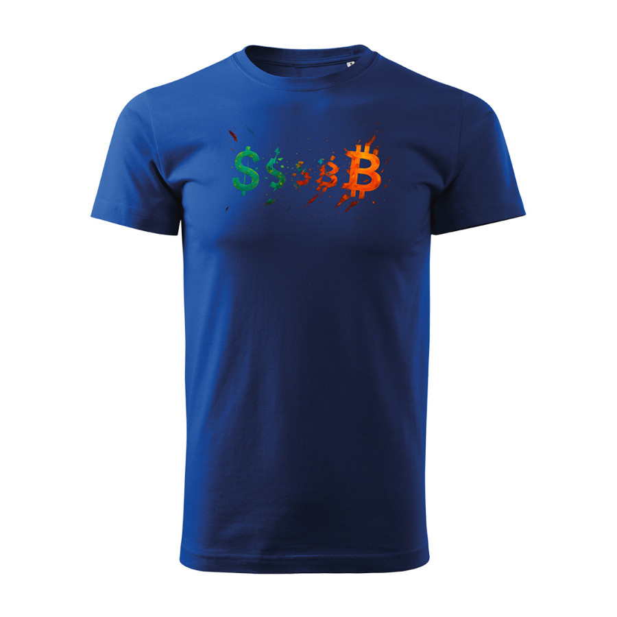 Blaues T-Shirt The Evolution of Money