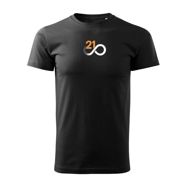 Schwarzes T-Shirt  21 Infinity