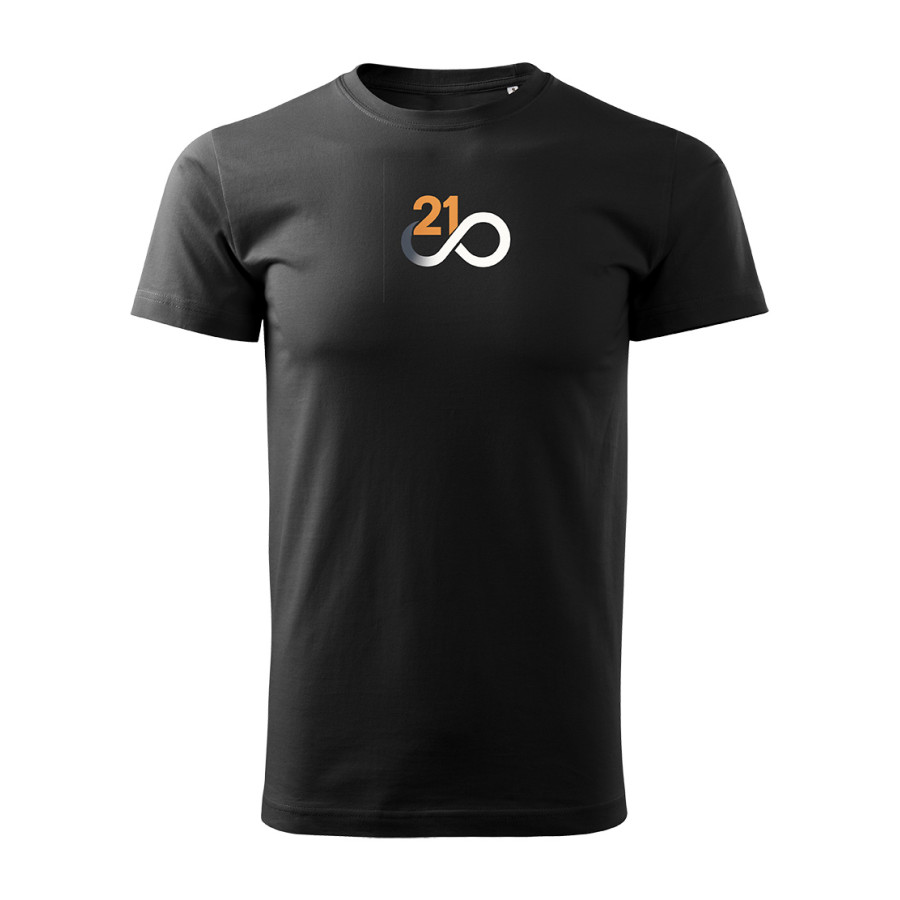 Schwarzes T-Shirt  21 Infinity