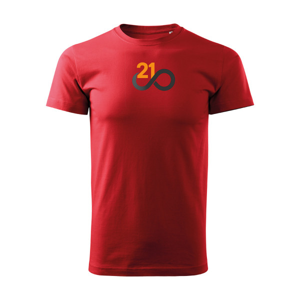 Rotes T-Shirt  21 Infinity
